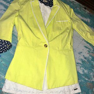 CREMIEUX Blazer Bright Neon Yellow